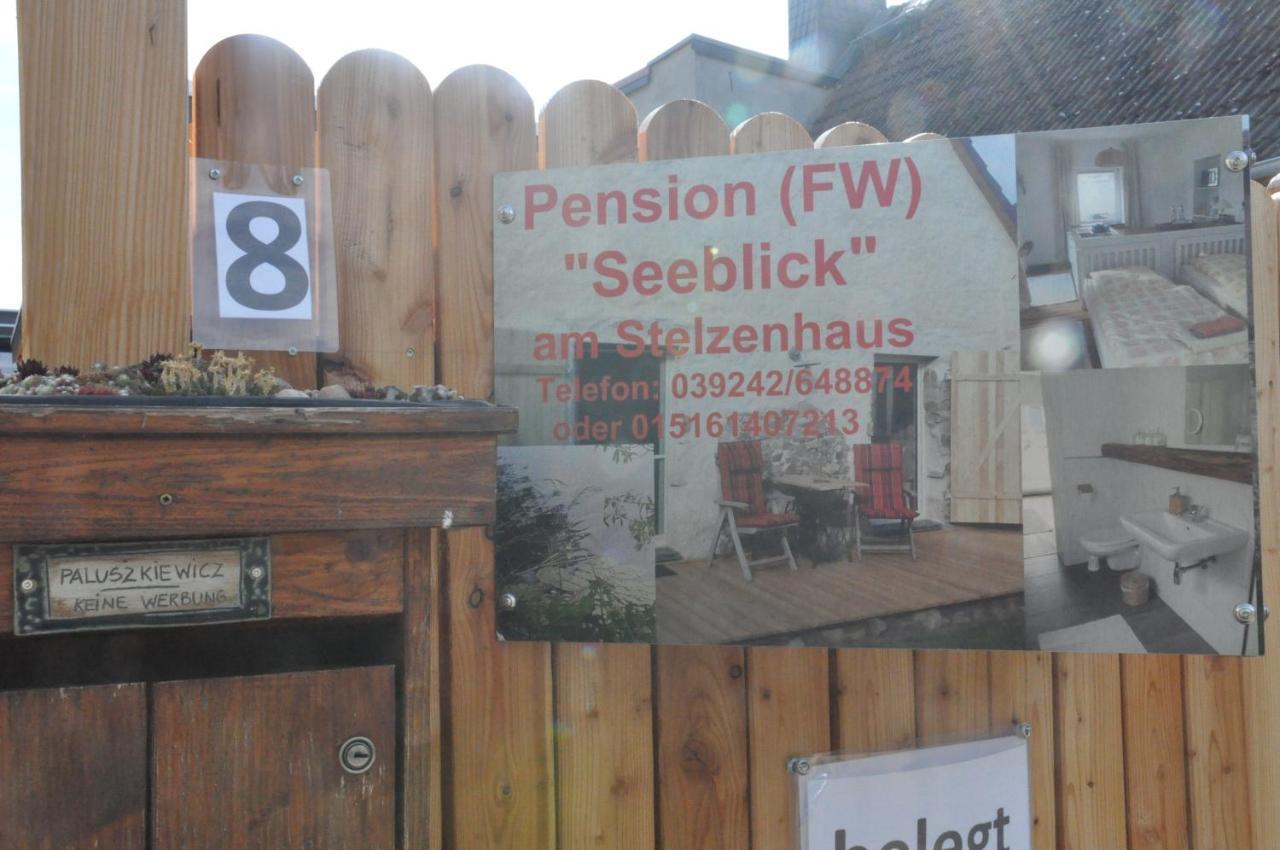 Pension "Seeblick" Am Stelzenhaus Hotel Dornburg  Exterior photo